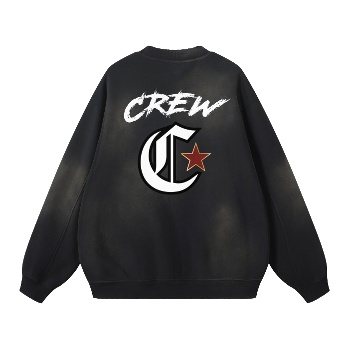 "C.A.D.R.E" - DARE TO BE DIFFRENT - VINTAGE BLACK SWEATSHIRT