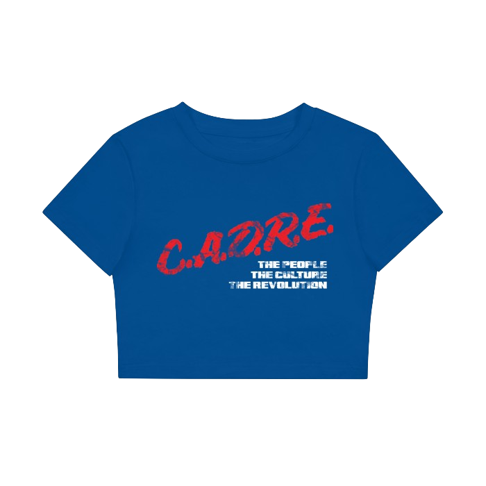 "C.A.D.R.E" - DARE TO BE DIFFRENT - CROP TOP