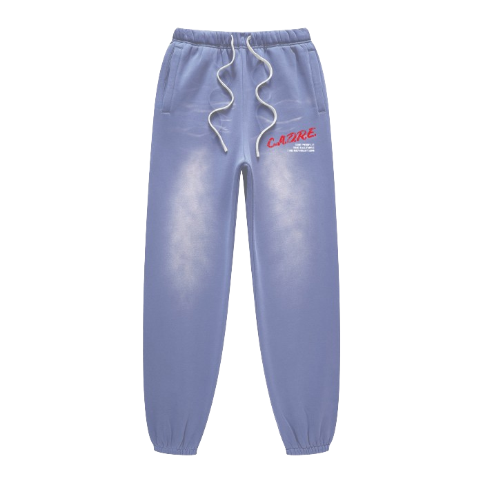 "C.A.D.R.E" - DARE TO BE DIFFRENT - BLUE JOGGERS