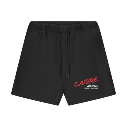 "C.A.D.R.E" - DARE TO BE DIFFRENT - BLACK SHORT