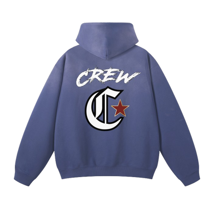 "C.A.D.R.E" - DARE TO BE DIFFRENT - BLUE HOODIE