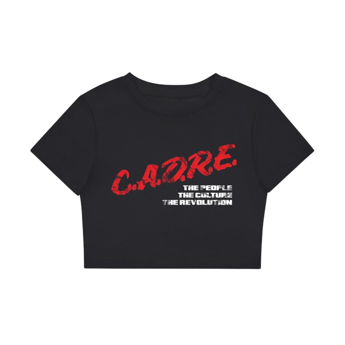 "C.A.D.R.E" - DARE TO BE DIFFRENT - CROP TOP