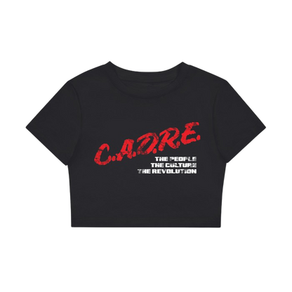 "C.A.D.R.E" - DARE TO BE DIFFRENT - CROP TOP